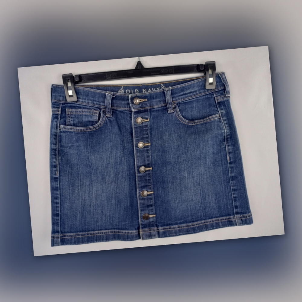 Old Navy 8 Denim Skirt